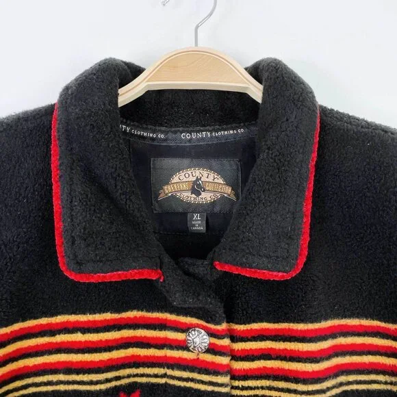 ⚡️SOLD⚡️ vintage county clothing co. fleece rancher jacket - Picture 4 of 4